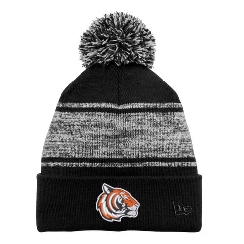 Tigers Logo - Knit Chilled Pom Beanie Thumbnail