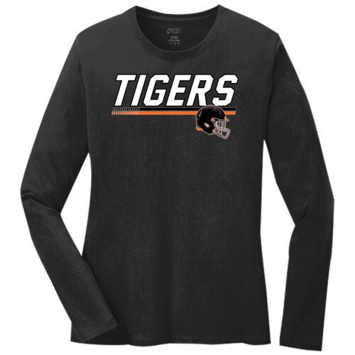 FOOTBALL - Ladies Long Sleeve Core Cotton Tee Thumbnail