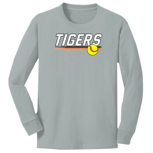 SOFTBALL - Youth Long Sleeve Core Cotton Tee Thumbnail